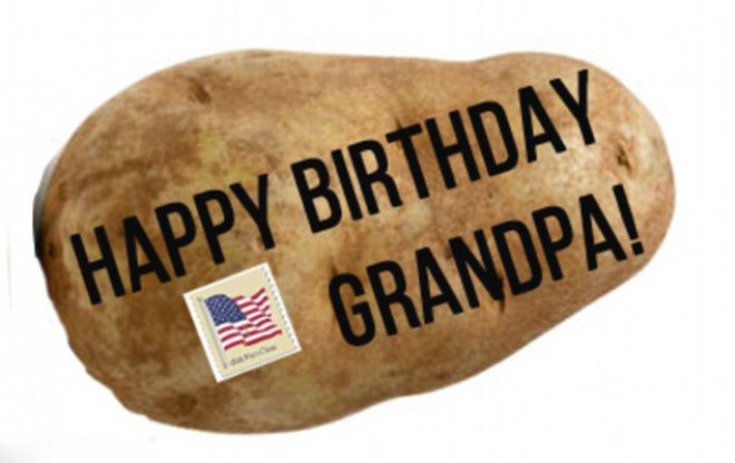 美国创意礼物“马铃薯”贺卡 刷出礼物新高度