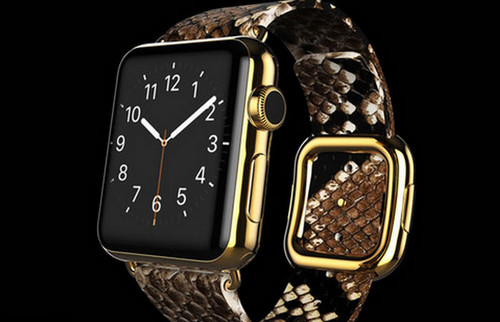 奢华定制版Apple Watch达百万元人民币